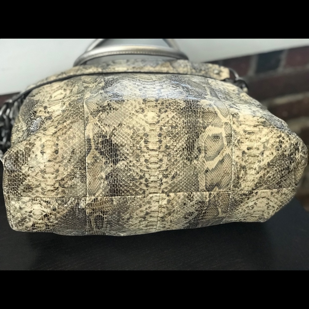 Final Markdown Authentic Coach Python Bag Euc - image 5